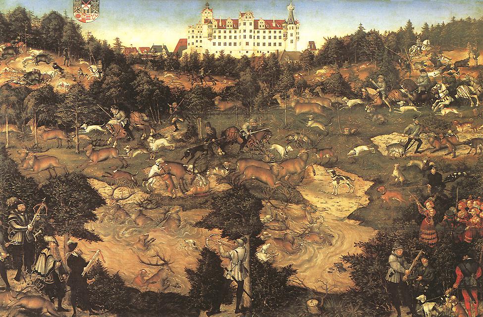 Hunt in Honour of Charles V at the Castle of Torgau ghj